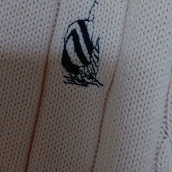 Men's Large ,Gently Worn, Nautica ,Golf or  Tennis Sweater. - Picture 5 of 15